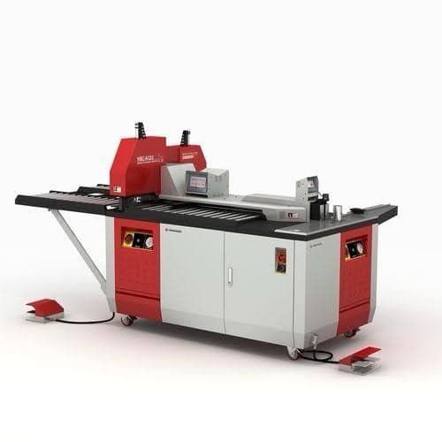 Fabricated busbar processing machine